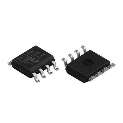 Microchip微芯24LC64T-I/SN EEPROM存储芯片